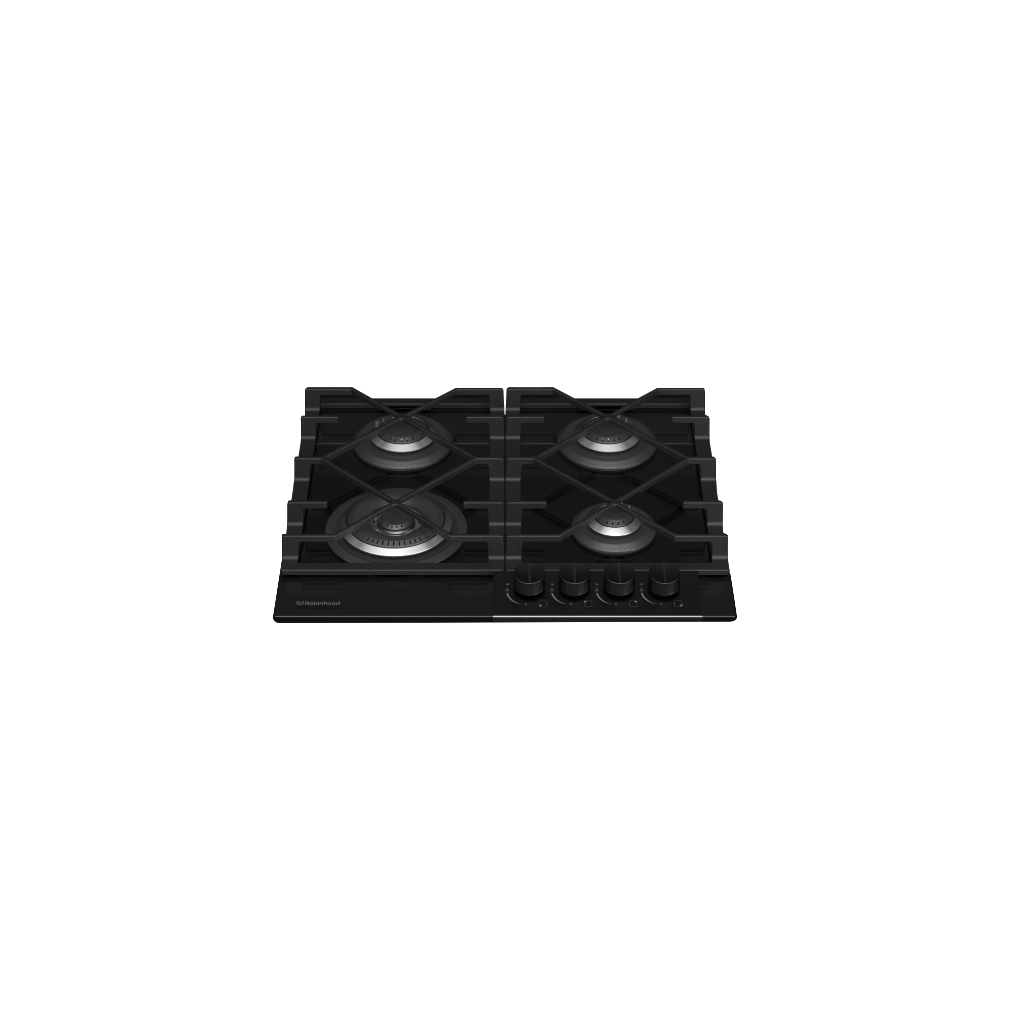 ATALA 60cm 4 Burner Gas Cooktop Knob Control