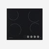 4 zone ceramic turn-switch electric cooktop