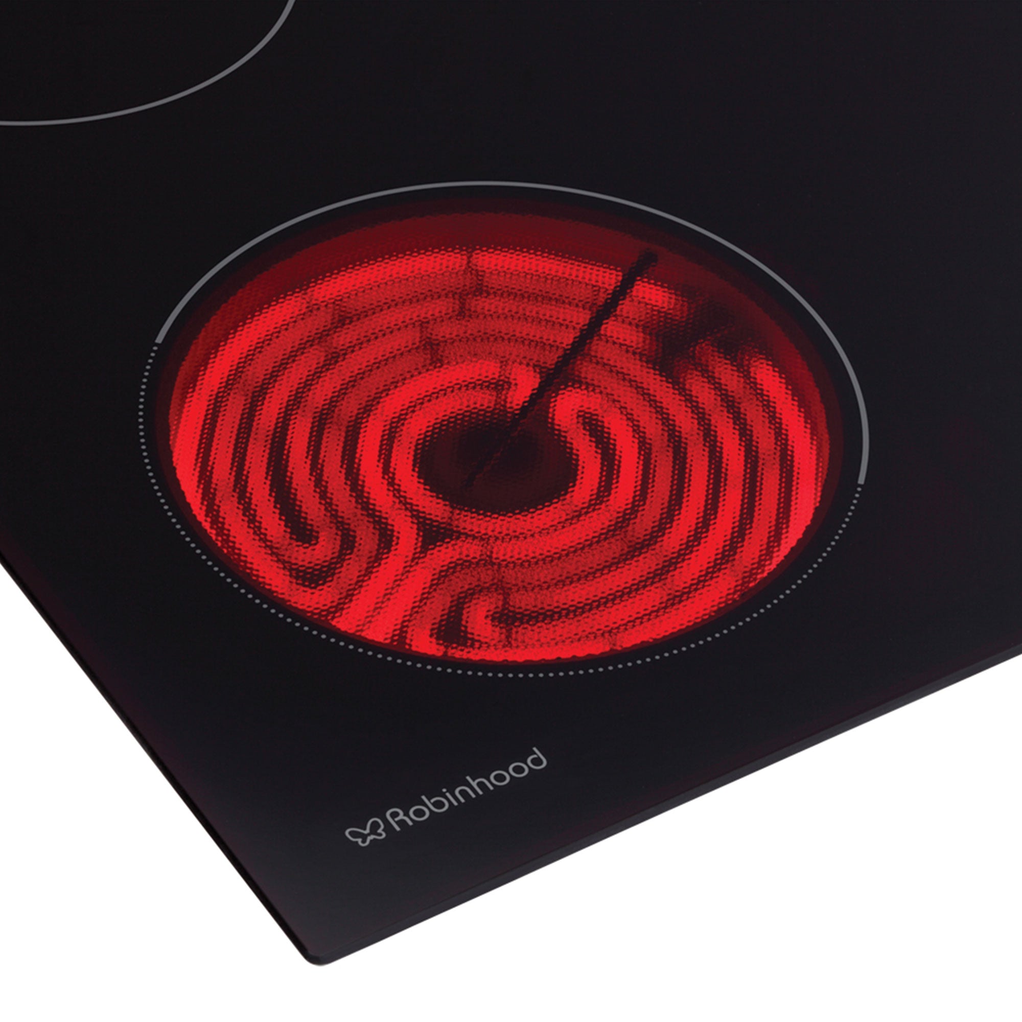 4 zone ceramic turn-switch electric cooktop