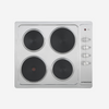 4 zone turn-switch electric cooktop