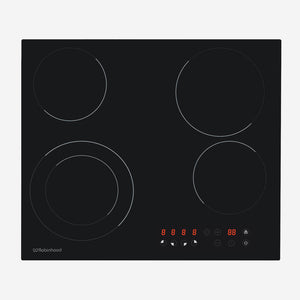 4 zone touch-control ceramic cooktop
