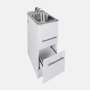 Slim Sized Tub with Storage Drawers