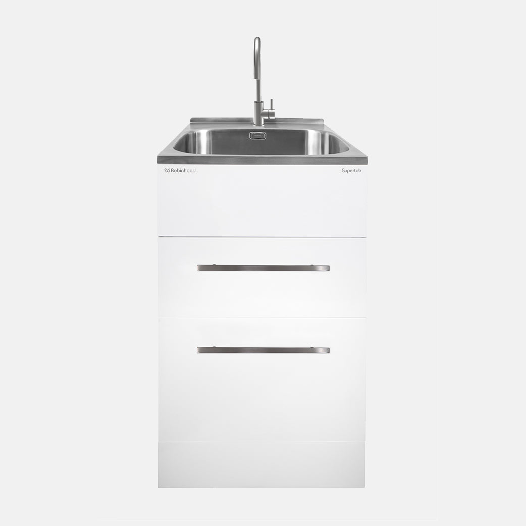 Standard Sized Tub with S/S Gooseneck Tap